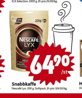 Nescafé lyx instant kaffe