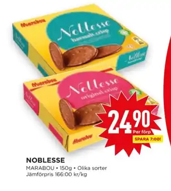 Noblesse havssalt crisp chokladask