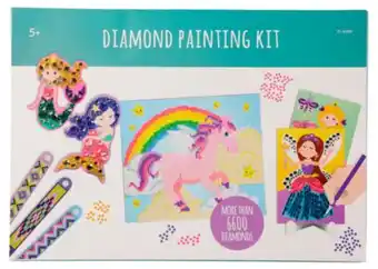 Clas Ohlson Diamond painting set, diamantmålning erbjuda