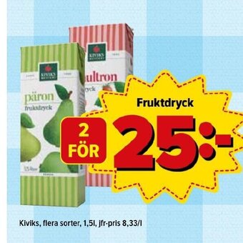 Östenssons Fruktdryck erbjuda