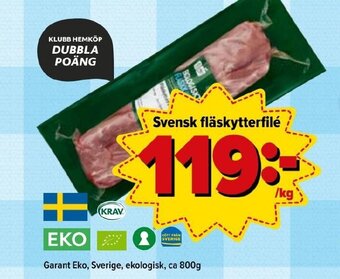 Östenssons Svensk Fläskytterfilé erbjuda