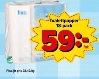 Östenssons Fixa toalettpapper erbjuda