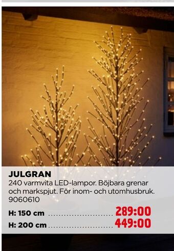 Jem&Fix Julgran erbjuda