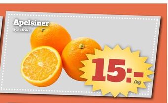 Bonum Matmarknad Apelsiner erbjuda