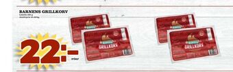 Bonum Matmarknad Barnens grillkorv erbjuda