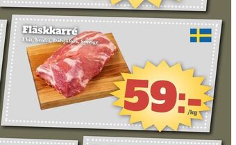 Bonum Matmarknad Fläskkarré erbjuda
