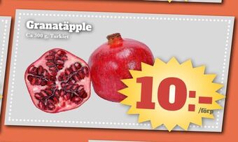 Bonum Matmarknad Granatäpple erbjuda
