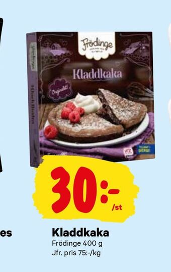 City Gross Kladdkaka erbjuda