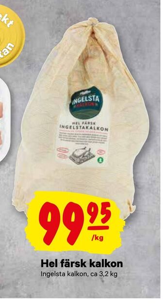 City Gross Hel färsk kalkon erbjuda