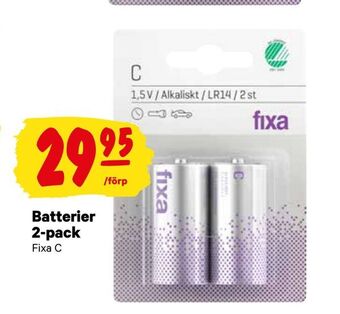 Batterier
