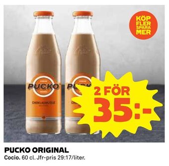 Coop Extra Pucko original erbjuda