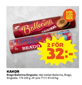 Coop Extra Kakor erbjuda