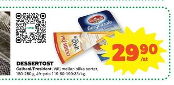 Coop Forum Dessertost erbjuda
