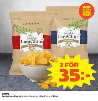 Coop Daglivs Chips erbjuda