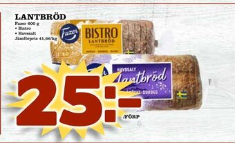 Din Mat Lantbröd erbjuda