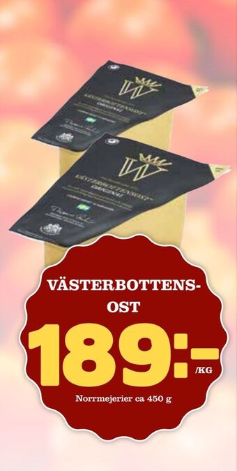 Din Mat Västerbottens- ost erbjuda