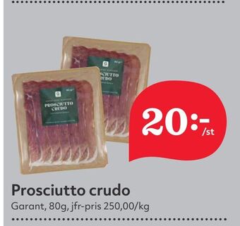 Hemköp Prosciutto crudo erbjuda