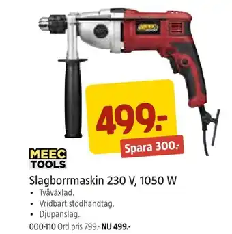 Jula Slagborrmaskin 230 v, 1050 w erbjuda
