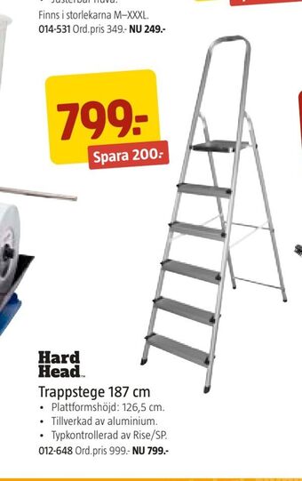 Jula Trappstege 187 cm erbjuda