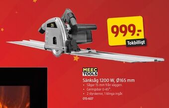Jula Sänksåg 1200 w, ø165 mm erbjuda