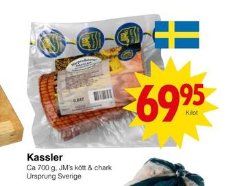 Matöppet Kassler erbjuda