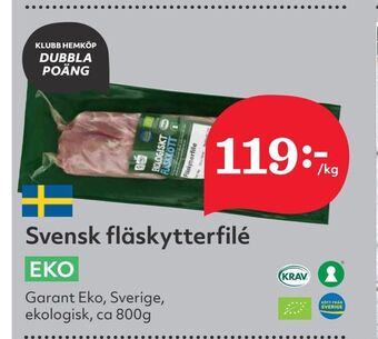 Hemköp Svensk fläskytterfilé erbjuda