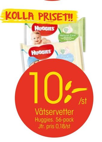 EKO Våtservetter erbjuda