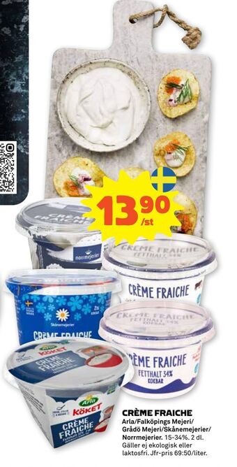 Stora Coop Crème fraiche erbjuda