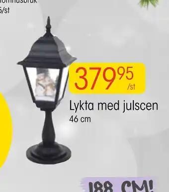 EKO Lykta med julscen erbjuda
