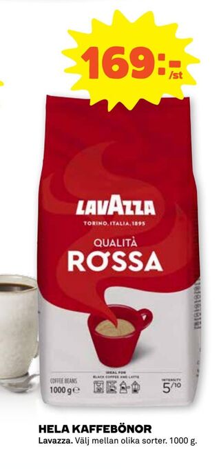Stora Coop Hela kaffebönor erbjuda
