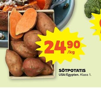 Stora Coop Sötpotatis erbjuda