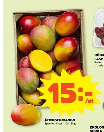 Stora Coop Ätmogen mango erbjuda