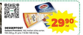 Stora Coop Dessertost erbjuda