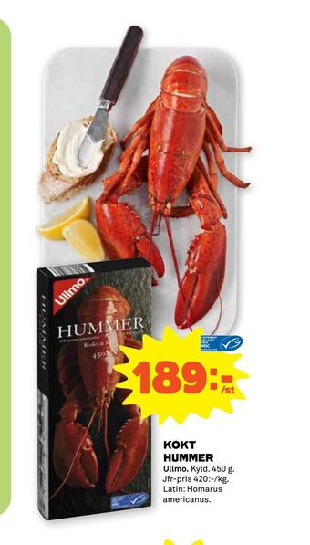 Stora Coop Kokt hummer erbjuda