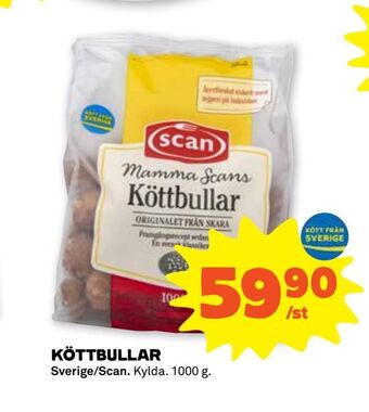 Stora Coop Köttbullar erbjuda