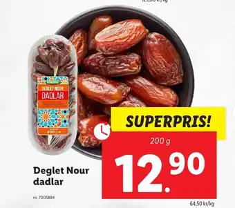 Lidl Deglet Nour dadlar erbjuda