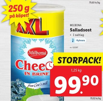 Lidl Milbona Salladsost erbjuda