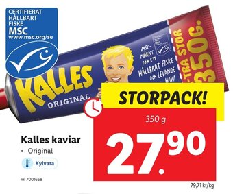 Lidl Kalles kaviar erbjuda