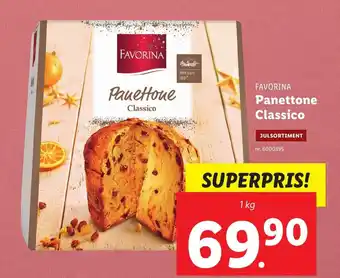 Lidl Favorina Panettone Classico erbjuda