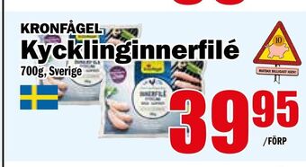 Matdax Kycklinginnerfilé erbjuda