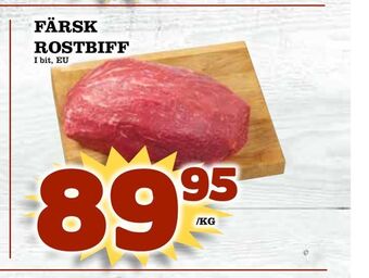 Matdax Färsk rostbiff erbjuda