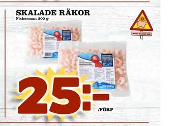 Matdax Skalade räkor erbjuda