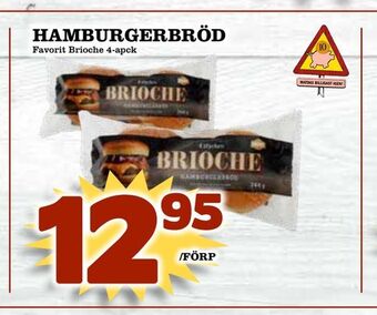 Matdax Hamburgerbröd erbjuda