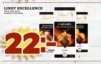 Matdax Lindt excellence erbjuda