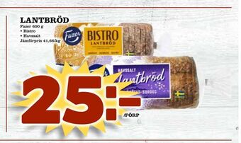 Matdax Lantbröd erbjuda
