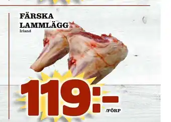 Matdax Färska lammlägg erbjuda