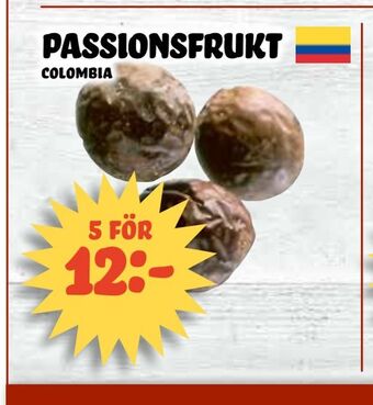 Nelins Passionsfrukt erbjuda