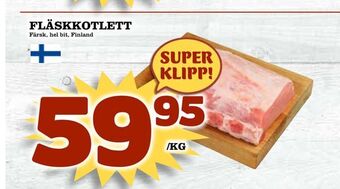 Nya Pulsen Fläskkotlett erbjuda