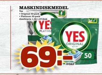 Nya Pulsen Maskindiskmedel erbjuda