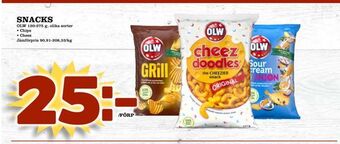 Nya Pulsen Snacks erbjuda